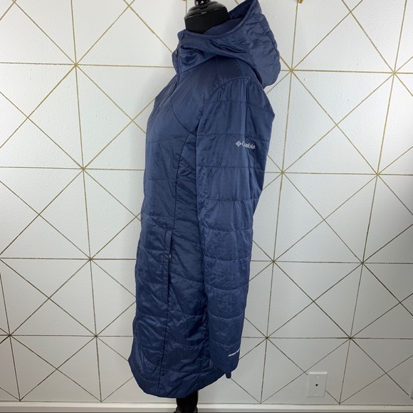 Columbia Women’s Heavenly Long Omni Heat Hooded Jacket Size XS - Picture 3 of 14